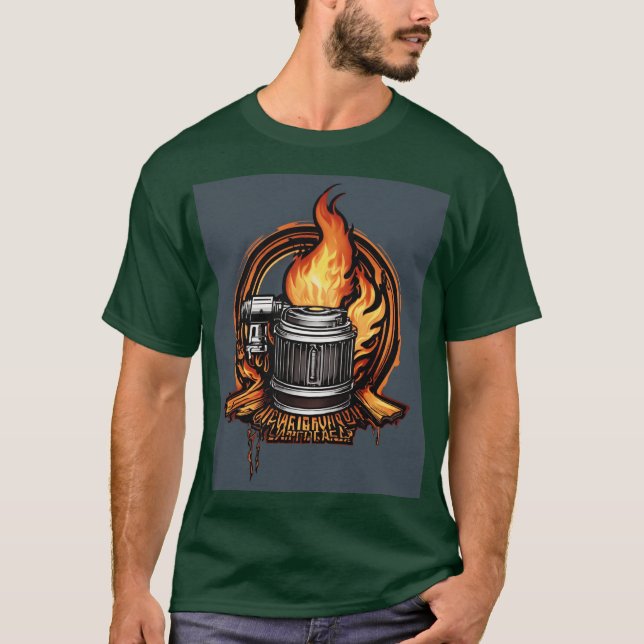 The "Visionaries Create Tomorrow" t-shirt design (Front)
