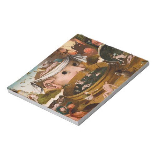The Visions of Tondal 1479 by Hieronymus Bosch Notepad