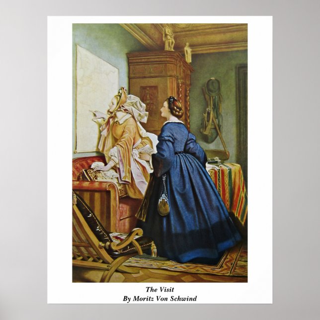 The Visit By Moritz Von Schwind Poster (Front)