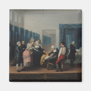 The Visit of Monsieur and Madame Necker Magnet