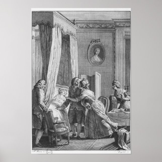 The visit of the doctor from Boson Poster (Front)