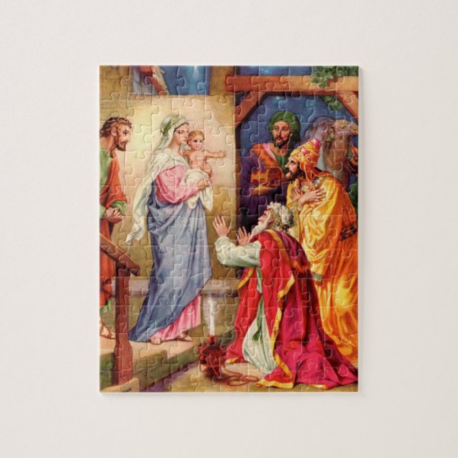 The Visit of the Wise-Men Jigsaw Puzzle (Vertical)
