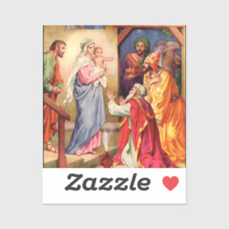 The Visit of the Wise-Men Sticker