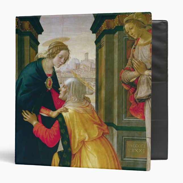 The Visitation, 1491 3 Ring Binder (Front/Inside)