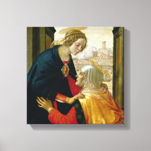 The Visitation, 1491 Canvas Print