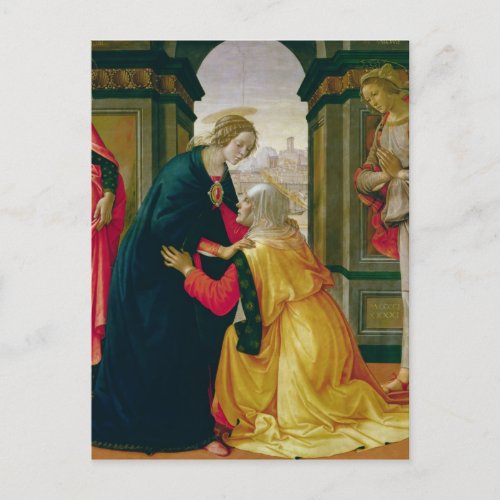 The Visitation 1491 Postcard