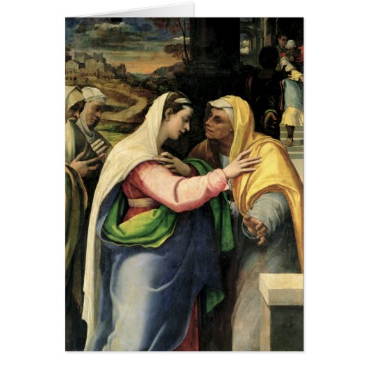 The Visitation, 1519 Cards (Front)