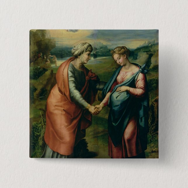 The Visitation Button (Front)