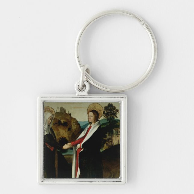 The Visitation, c.1500 Keychain (Front)