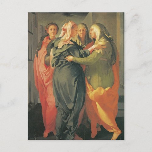 The Visitation _ Jacopo Da Pontormo Postcard