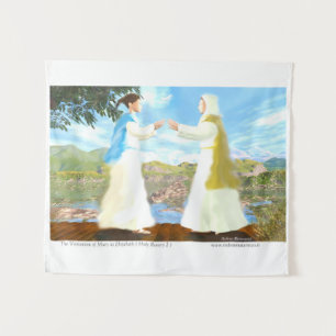 The Visitation of Mary to Elizabeth Tapestry