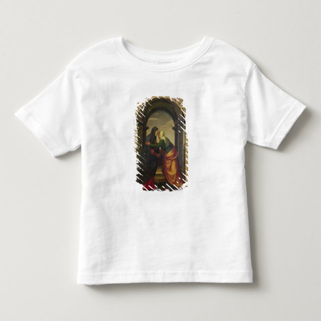 The Visitation of St. Elizabeth to the Virgin Mary Toddler T-shirt (Front)