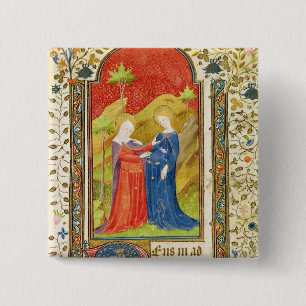 The Visitation Pinback Button