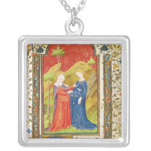 The Visitation Silver Plated Necklace