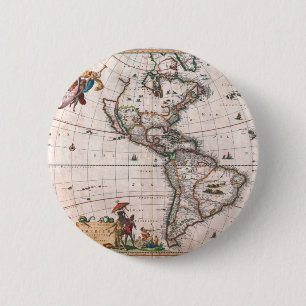 The Visscher map of the New World Button