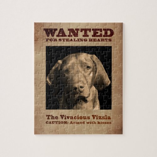 The Vivacious Vizsla Jigsaw Puzzle