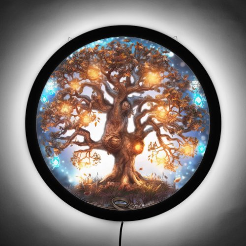 The Vivid Tree of Life LED Sign