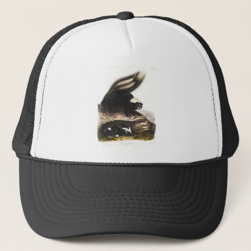 the viviparous quadrupeds by John James Audubon Trucker Hat