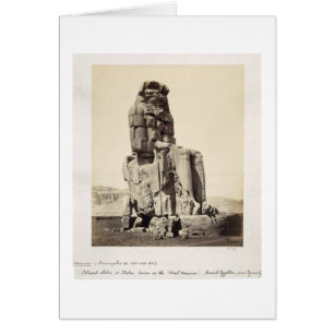 The 'Vocal Memnon', Colossal Statue of Amenhotep I