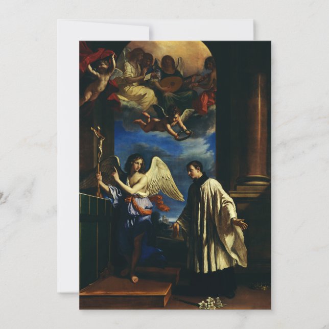 The Vocation of Saint Aloysius Luigi Gonzaga Invitation (Front)