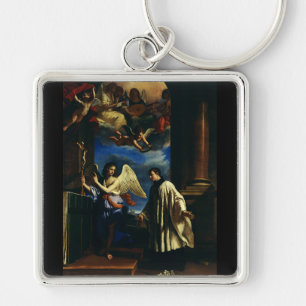 The Vocation of Saint Aloysius Luigi Gonzaga Keychain