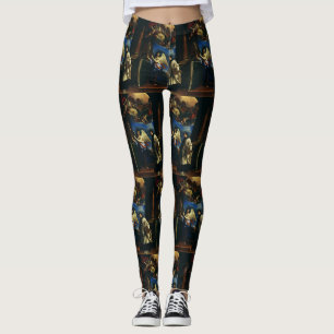 The Vocation of Saint Aloysius Luigi Gonzaga Leggings