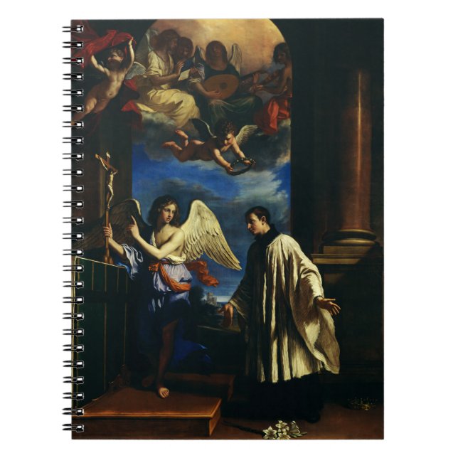 The Vocation of Saint Aloysius Luigi Gonzaga Notebook (Front)