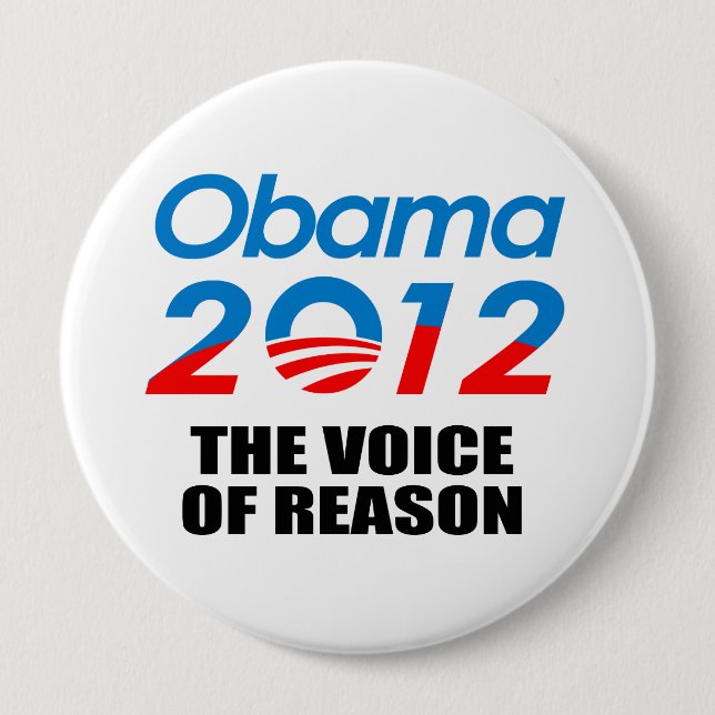 THE VOICE OF REASON PINBACK BUTTON (Front)