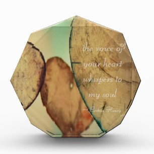 The Voice Of Your Heart Whispers To My Soul Award