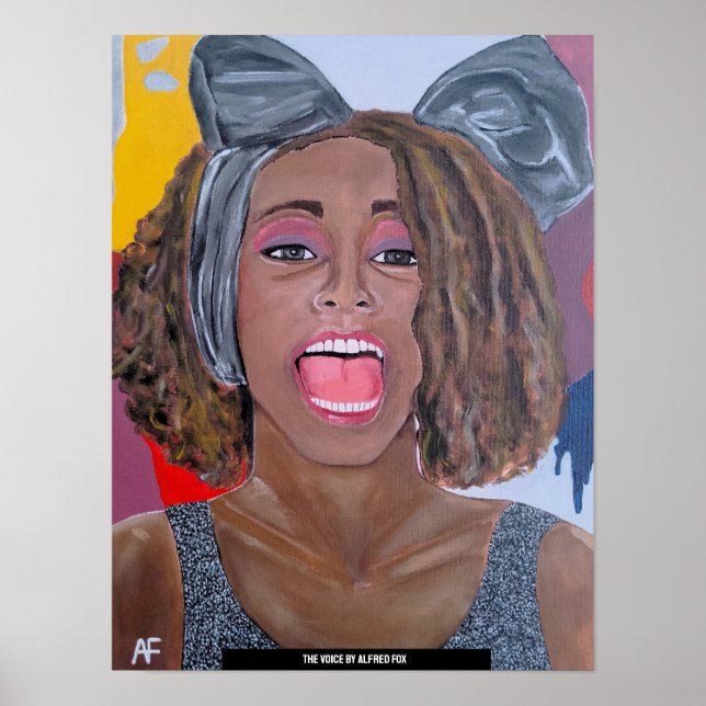 The Voice Painting by Alfred Fox Poster (Front)