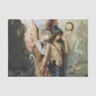 “The Voices” Angel Art by Gustave Moreau Tissue Paper