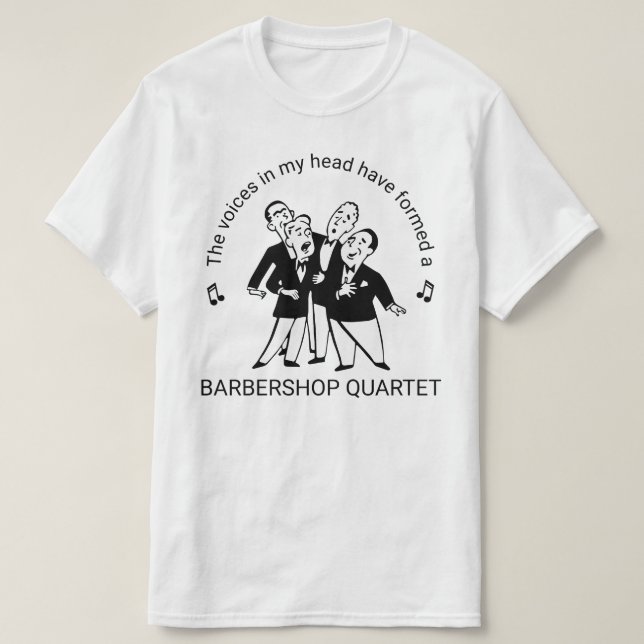 The Voices in my Head T-Shirt (Design Front)