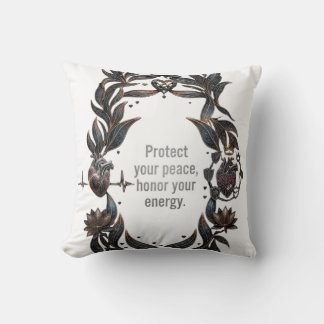 The Void Of Execution Throw Pillow