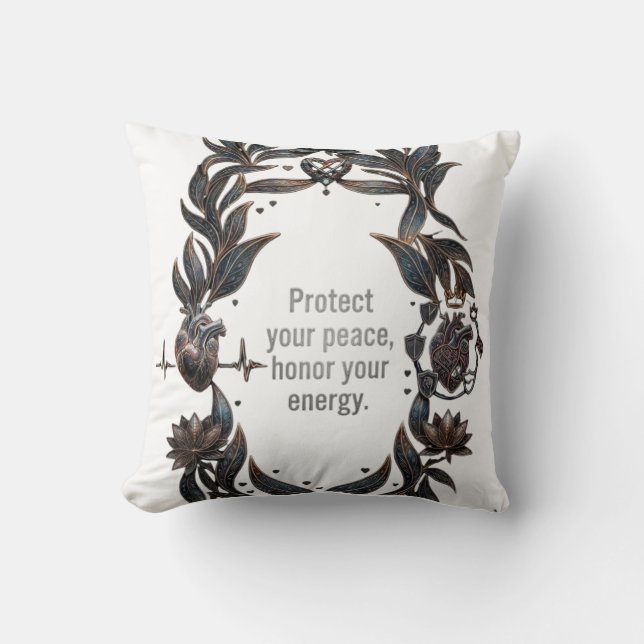 The Void Of Execution Throw Pillow (Front)