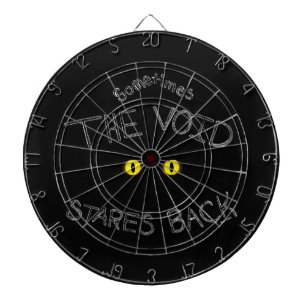 The Void Stares Back Dart Board