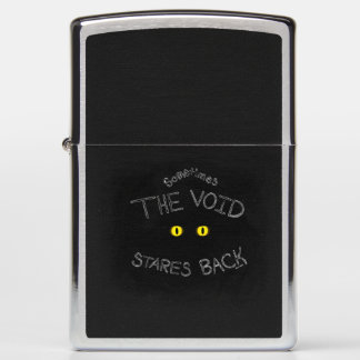 The Void Stares Back Zippo Lighter