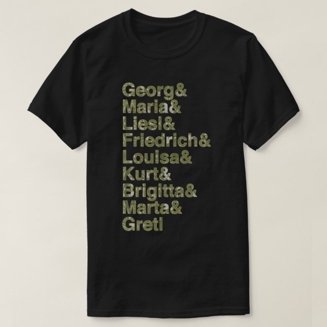 The Von Trapps in Curtain Fabric Classic T-Shirt (Design Front)