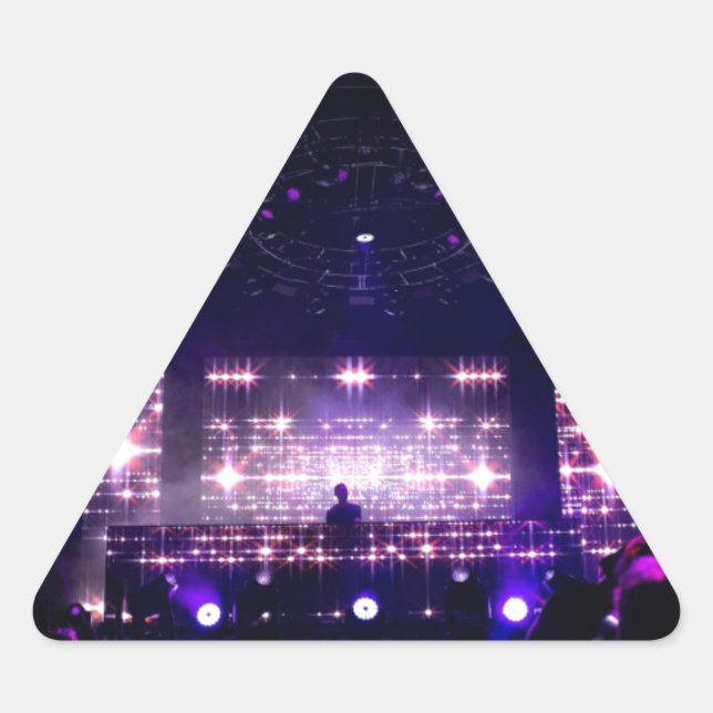 The Voodoo Experience-1 Triangle Sticker (Front)