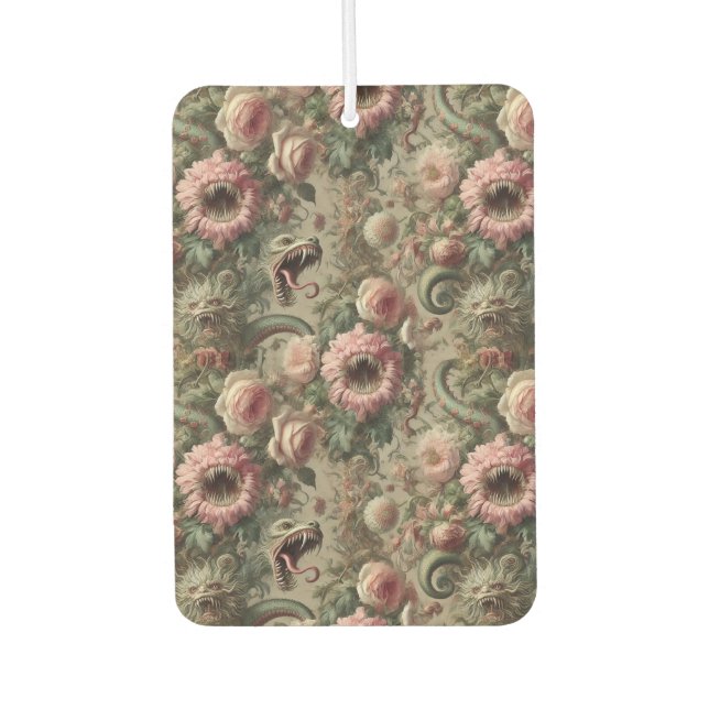 The Voracious Verdants – Gothic Victorian Air Freshener (Front)