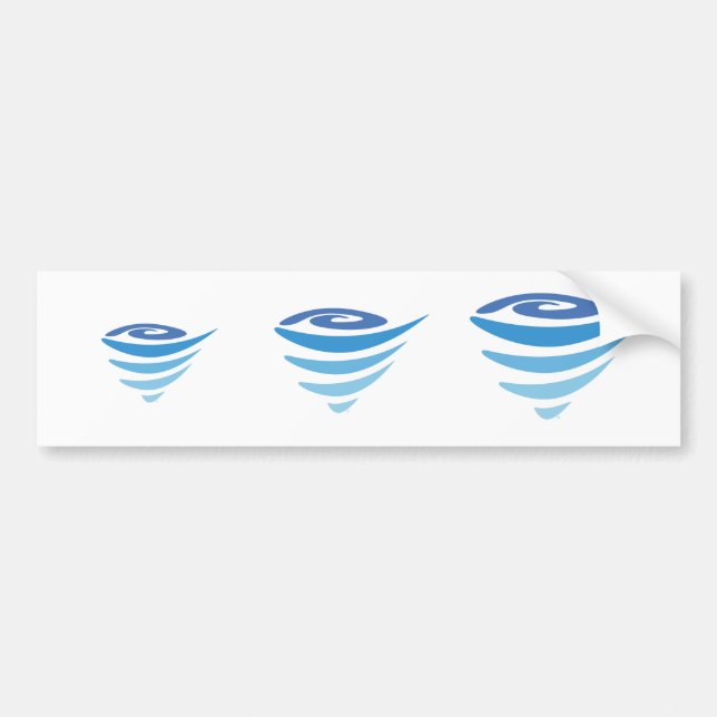"The Vortex" Bumper Sticker (Front)