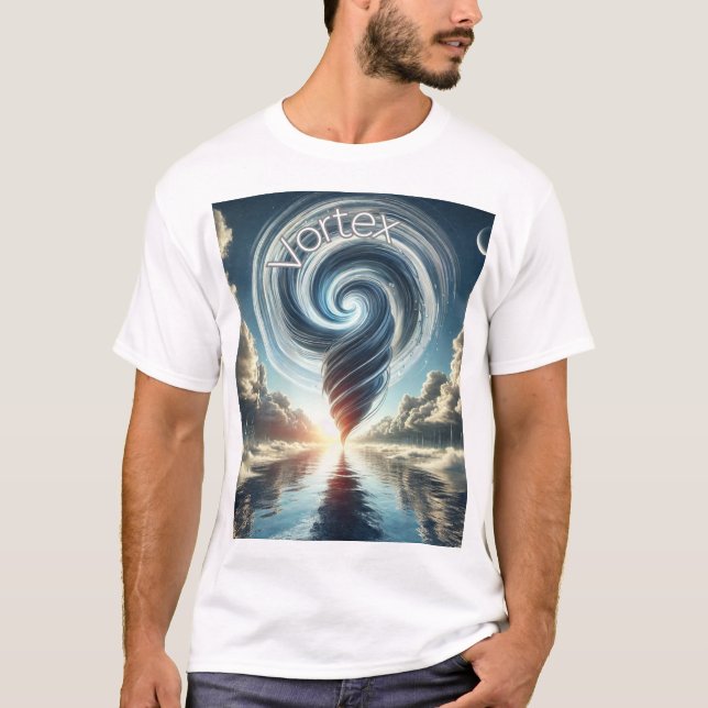 The "Vortex" Cosmic T-Shirt (Front)