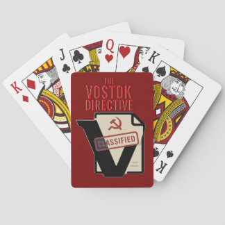 The Vostok Directive – Conspiracy Deck Playing Car Poker Cards