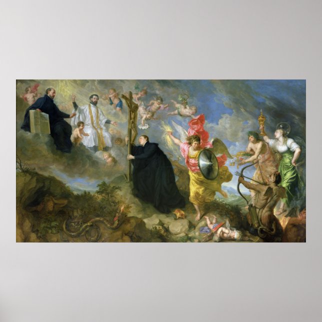 The Vows of Saint Aloysius of Gonzaga Poster (Front)