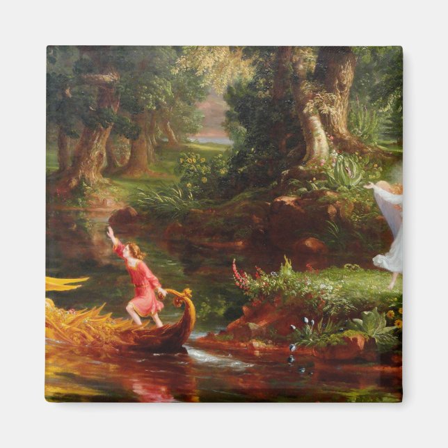 The Voyage of Life by Thomas Cole Magnet (Front)