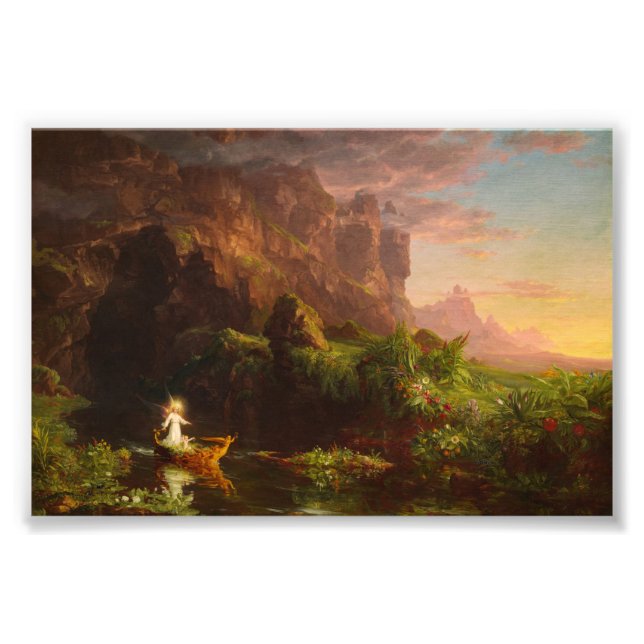 The Voyage of Life, Childhood by Thomas Cole Photo Print (Front)