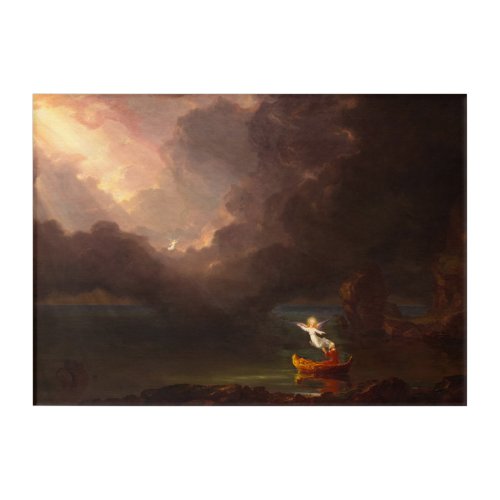 The Voyage of Life Old Age 1842 by Thomas Cole Acrylic Print