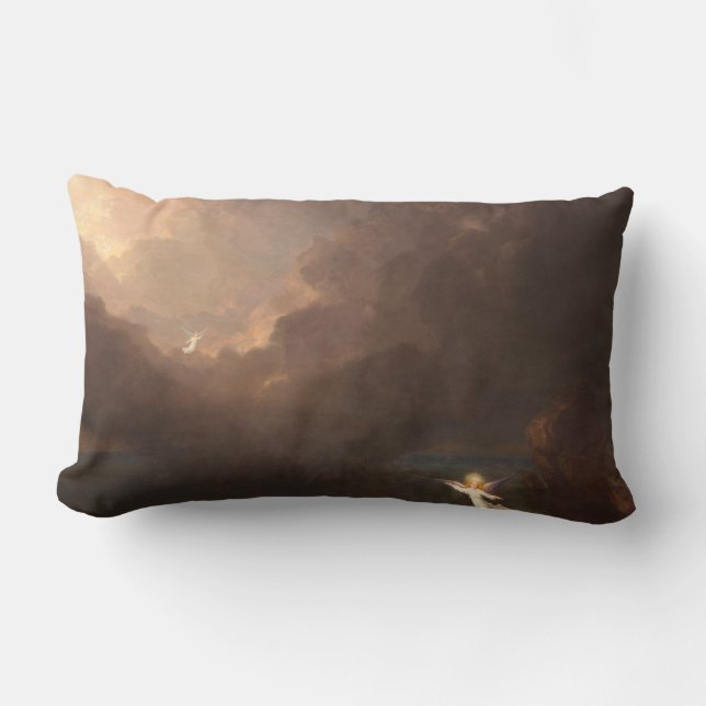 The Voyage of Life Old Age Thomas Cole 1842 Lumbar Pillow (Front)