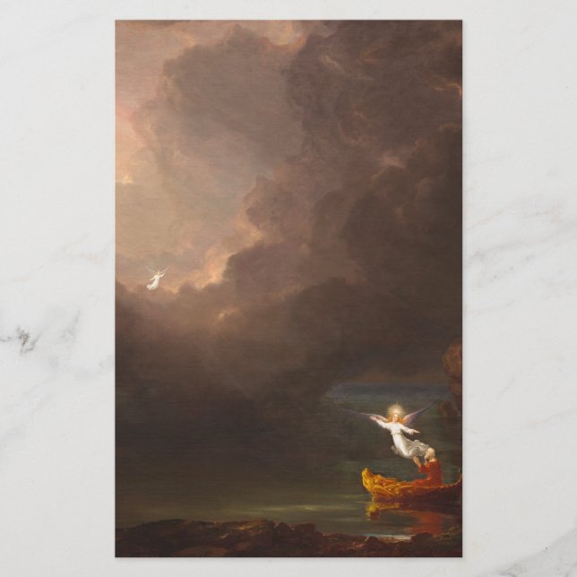 The Voyage of Life Old Age Thomas Cole 1842 Stationery (Front)