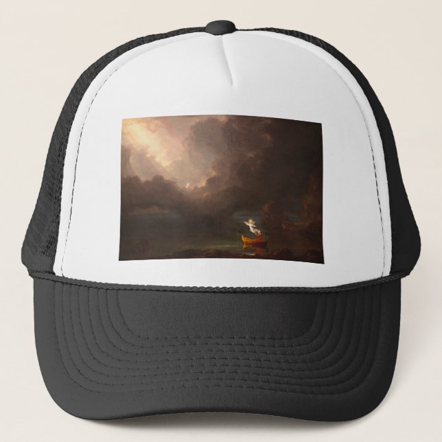 The Voyage of Life Old Age Thomas Cole 1842 Trucker Hat (Front)