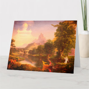 The Voyage of Life: Youth, by Cole - Large, Blank Card